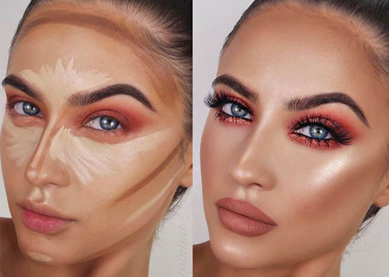 كانتورينگ صورت