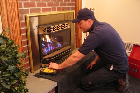 Fireplace service repair center