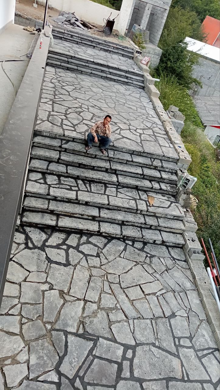 اجرای پله با سنگ لاشه ÷_ معدن سنگ لاشه دماوند 