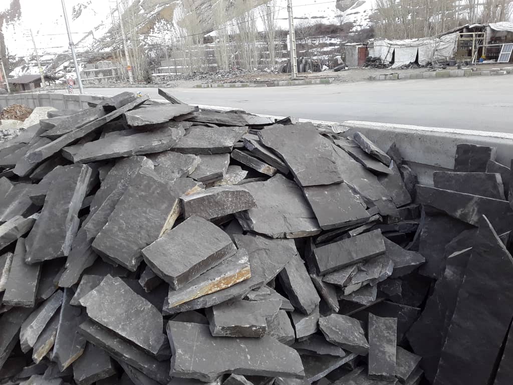 فروش سنگ لاشه و معدن سنگ ورقه ای میگون