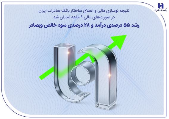 رشد ۵۵ درصدی درآمد و ۲۸ درصدی سود خالص وبصادر