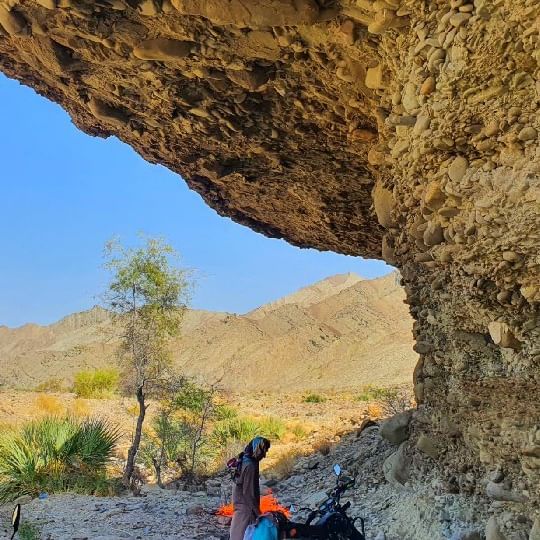 سردار تنبو جاذبه گردشگری بلوچستان زردبن