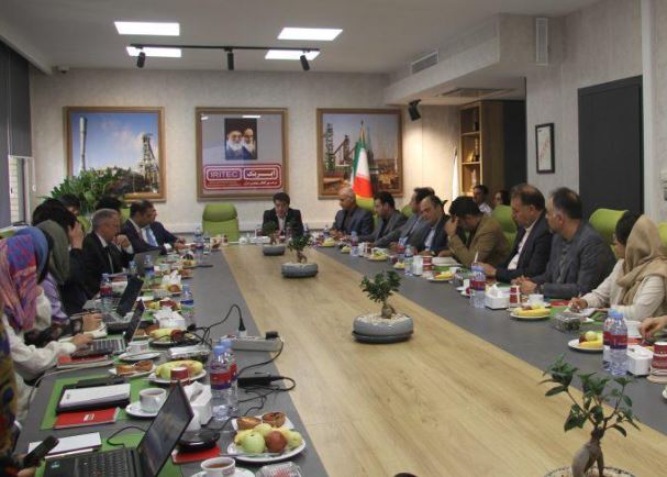 اولین نشست پروژه مشترک شرکت های ایریتک، فولاد کردستان و شرکای خارجی برگزار شد