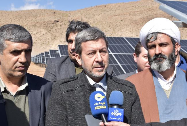 عزم فولادمبارکه برای توسعه هزار مگاوات انرژی خورشیدی در اصفهان