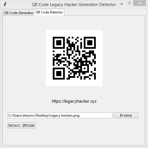 GitHub - SharonVI/QRCode-Generator: Legacy Hackers QR Code Generator ...