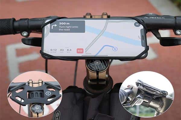 مسیریابی بهتر با هولدر موبایل دوچرخه و موتورسیکلت