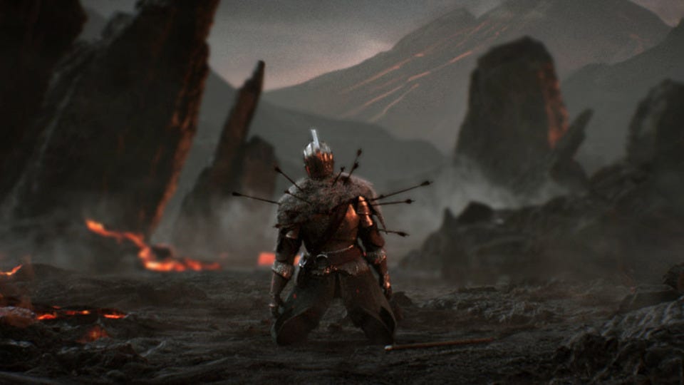 بازی Dark souls ناامیدی بی پایان