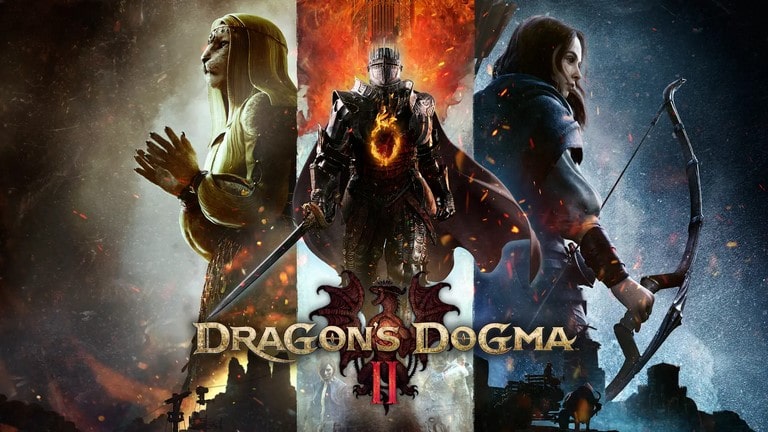 پوستر فوق العاده بازی دراگونز دوگما 2 dragon's dogma 2 poster