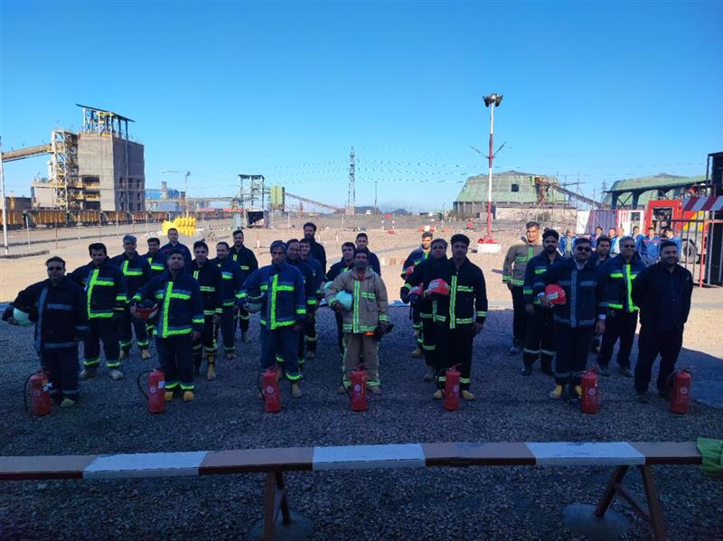 برگزاری مسابقات علمی – عملیاتی آتش نشانان شرکت، در ایستگاه آتش نشانی چغارت