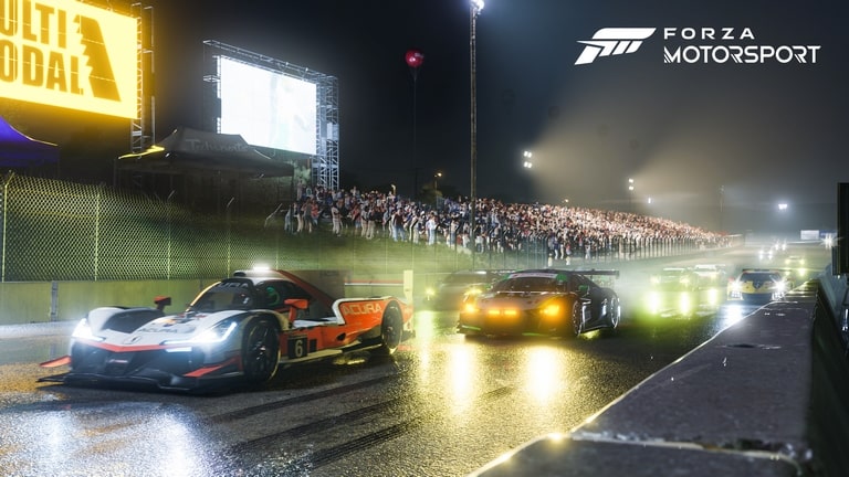 Forza Motorsport رانندگی در پیست شب