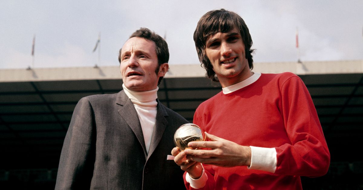George Best with ballon D'or