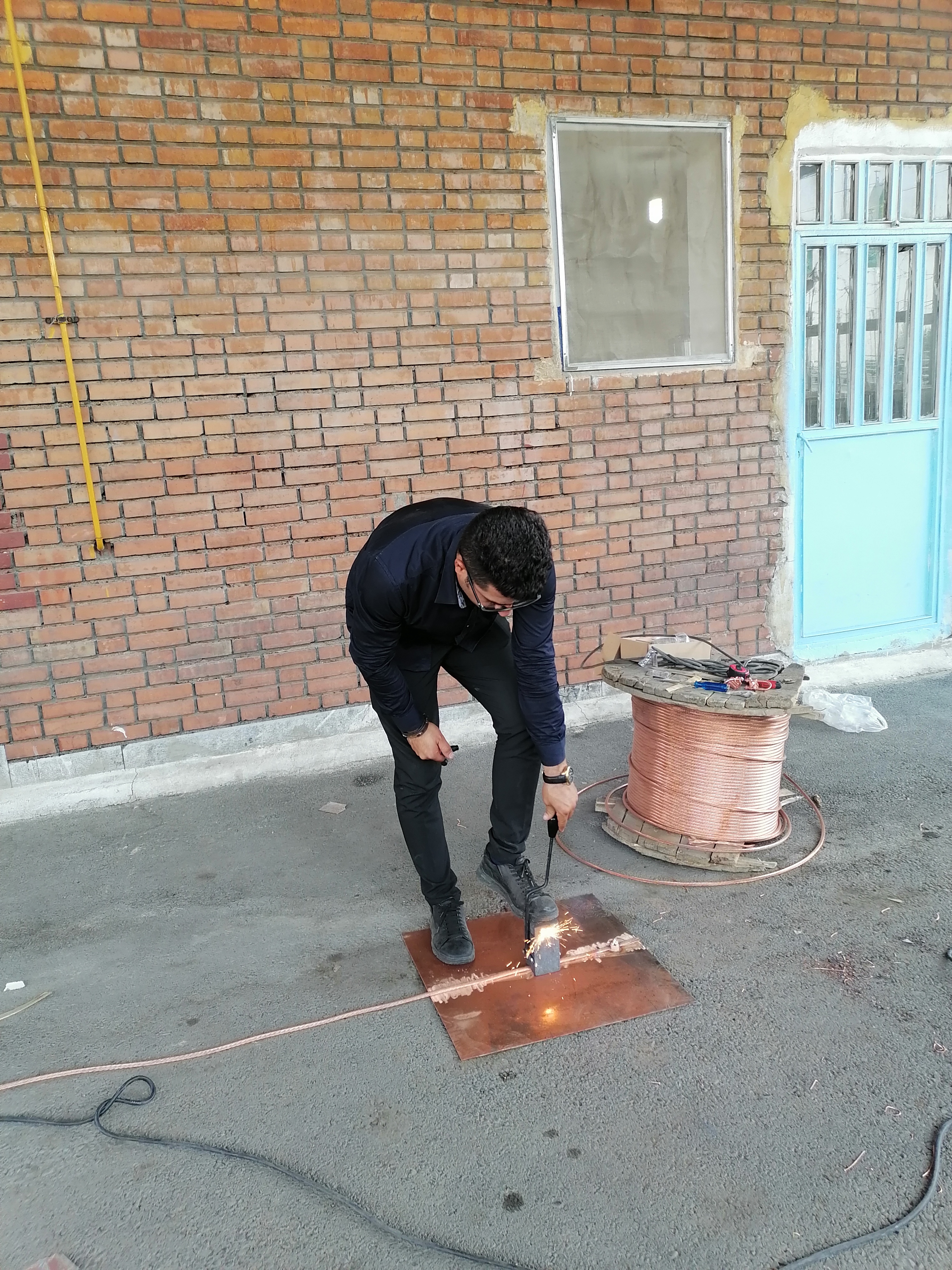 اجرای چاه ارت