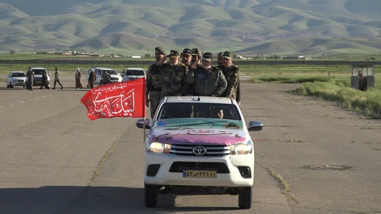 فرمانده نیروی زمینی ارتش از هوانیروز کرمانشاه بازدید کرد