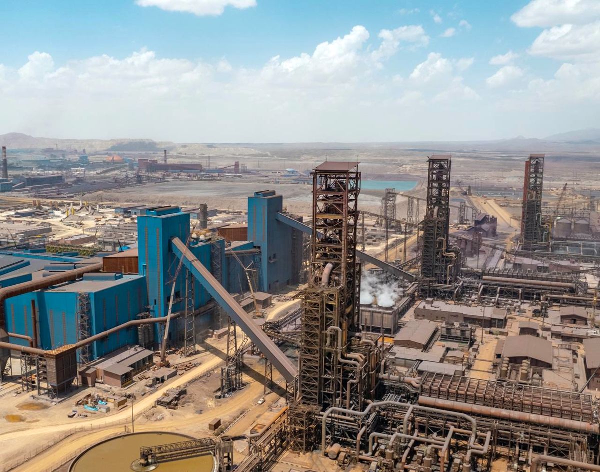 رشد ۳۹درصدی تولید و رشد ۱۸درصدی فروش در شرکت توسعه آهن و فولاد گل‌گهر