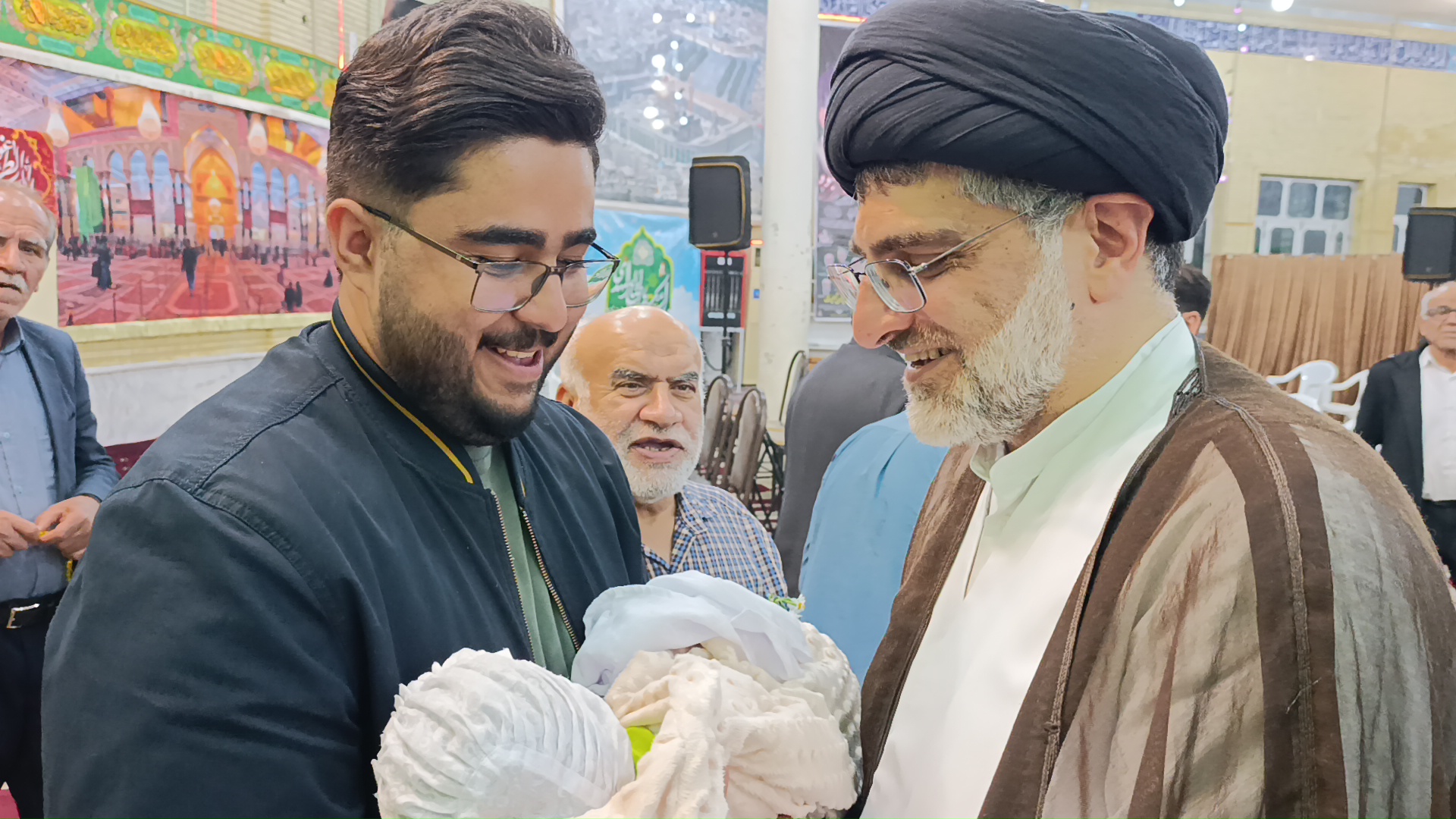 سیدعلی آیت اللهی، جشن ولادت اباصالح المهدی، امام زمان، مسجد صاحب الزمان جهرم