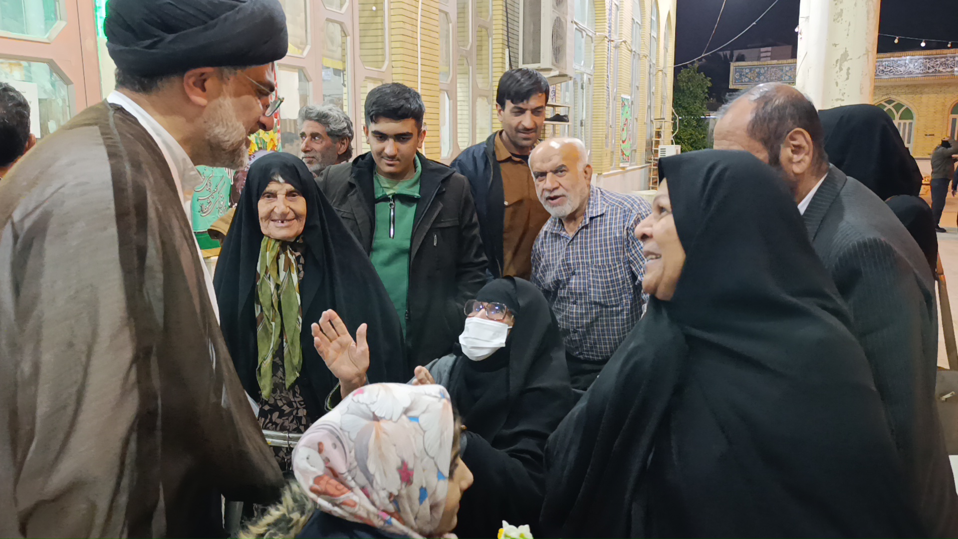 سیدعلی آیت اللهی، جشن ولادت اباصالح المهدی، امام زمان، مسجد صاحب الزمان جهرم، سلاله پاکان