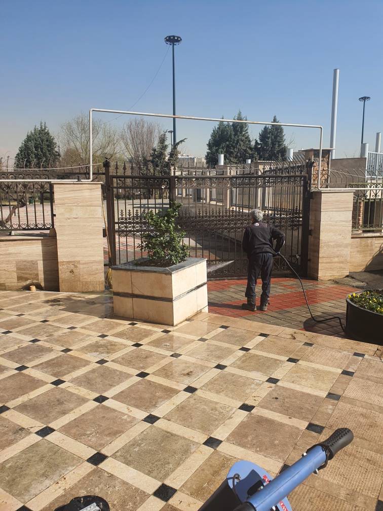 اجرای طرح استقبال از بهار در ساختمان‌های اداری نواحی ۲ و ۳ منطقه ۱۹