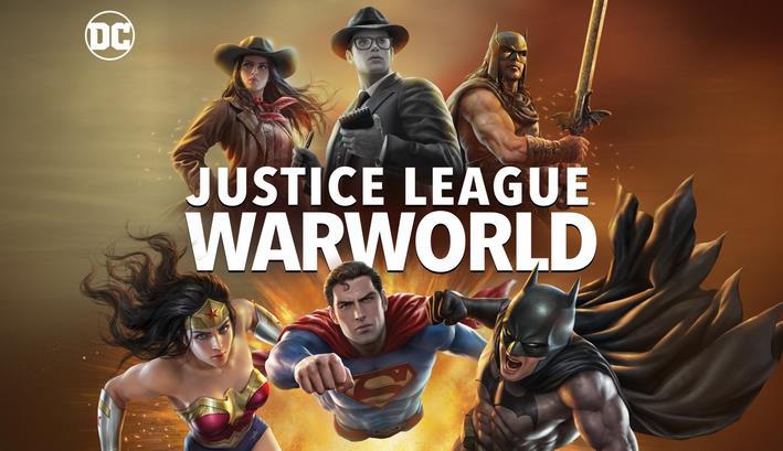 انیمیشن لیگ عدالت: دنیای جنگ Justice League: Warworld 2023 با زیرنویس چسبیده فارسی
