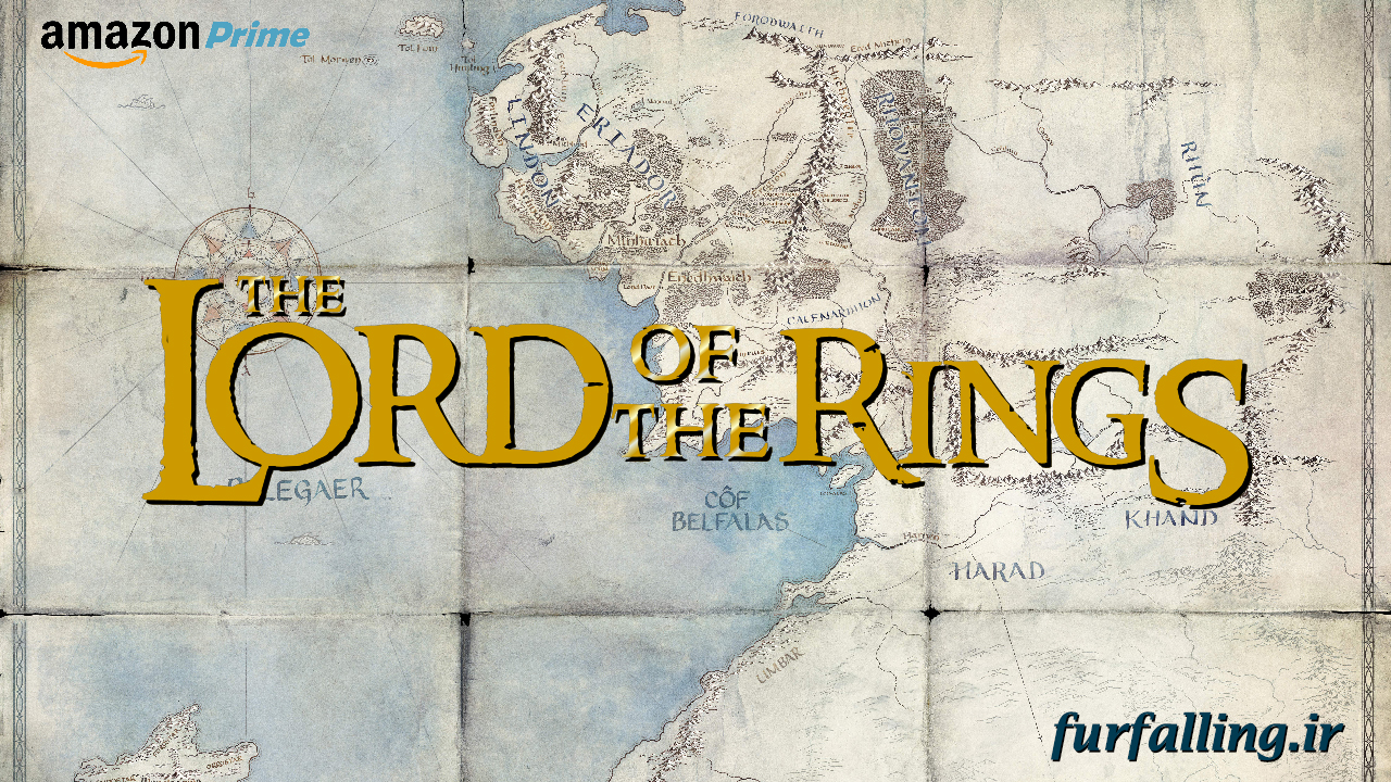 Lord of the Rings Amazon Series Middle Earth Map Wallpaper