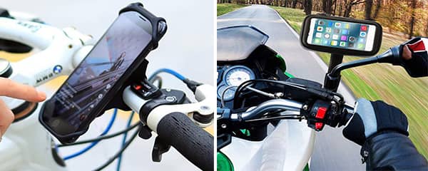 انواع هولدر موبایل برای دوچرخه و موتورسیکلت