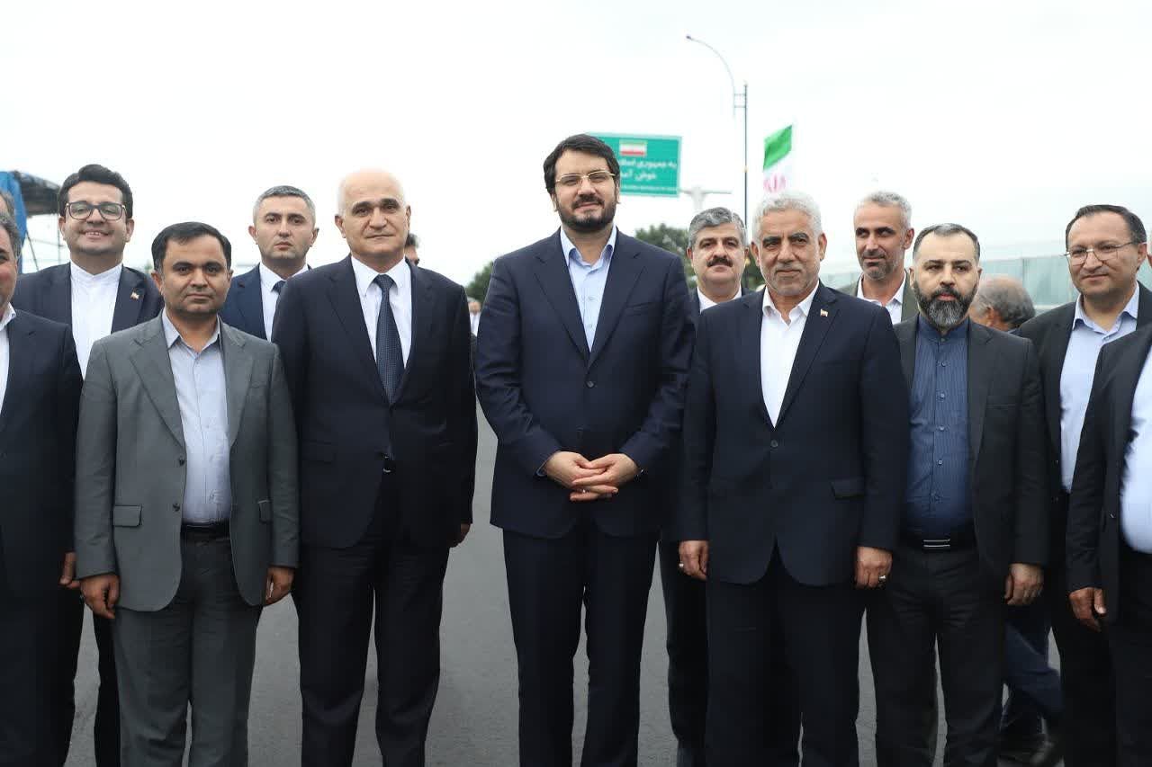 روسای کمیسیون مشترک اقتصادی ایران و آذربایجان از ۲ پروژه مرزی آستارا بازدید کردند