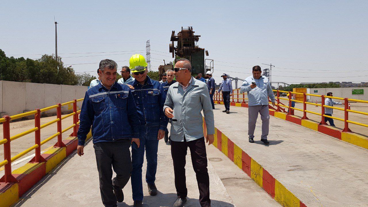 نخستین سایت تخصصی تست و بازرسی ماشین آلات باربرداری کشور در فولاد خوزستان افتتاح شد