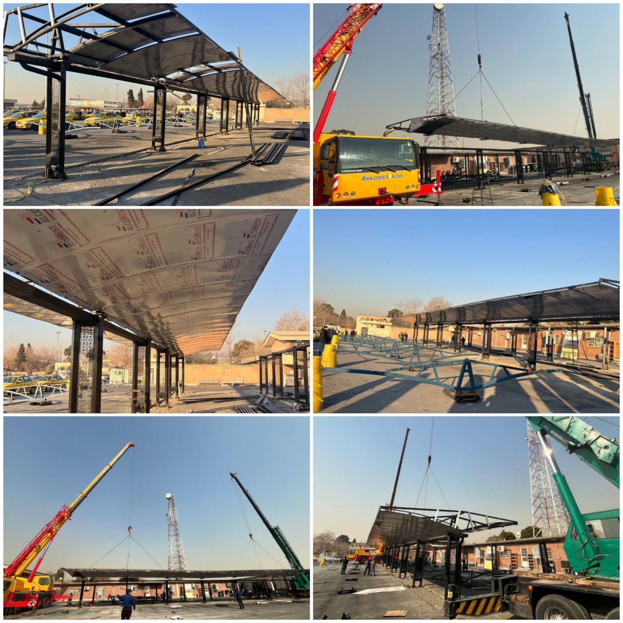 شمارش معکوس جهت بهره برداری از پایانه های اتوبوسرانی و تاکسیرانی