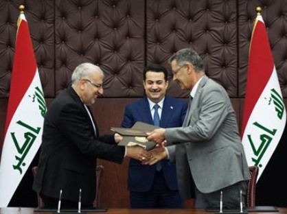 ایران و عراق برای همکاری در پروژه‌های صنعت نفت تفاهم‌نامه همکاری امضا کردند