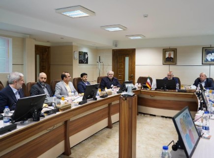 جلسه بررسی پتانسیل‌های تولید یک میلیون تن مس محتوی معدنی در شرکت ملی صنایع مس ایران