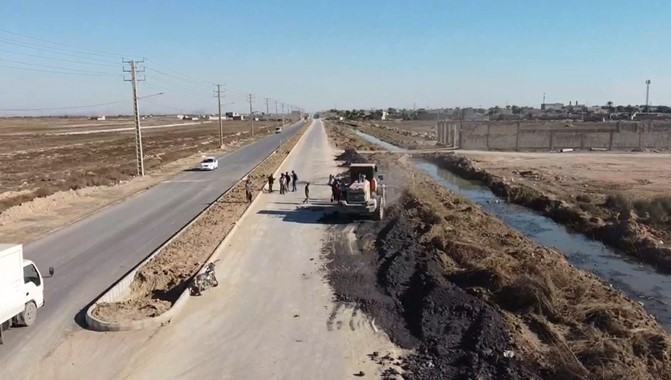 اصلاح جاده قلعه چنعان-کانتکس نماد مسئولیت های اجتماعی فولاد خوزستان + ویدئو