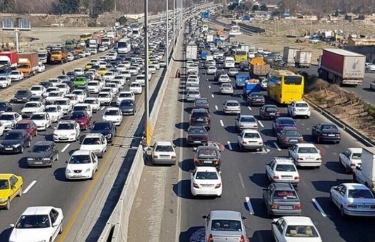 ۹۸۰ هزار وسیله نقلیه هنوز به تهران بازنگشته‌اند