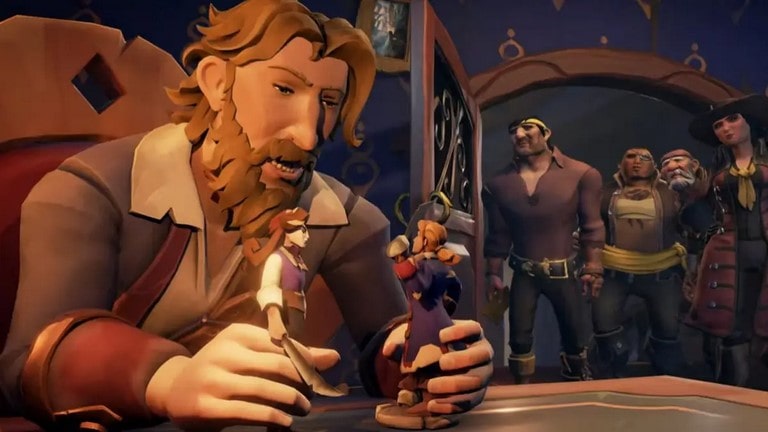 Sea of Thieves: Legend of Monkey Island گایبراش در حال عروسک بازی در ایکس باکس گیمز شوکیس 2023 چه گذشت