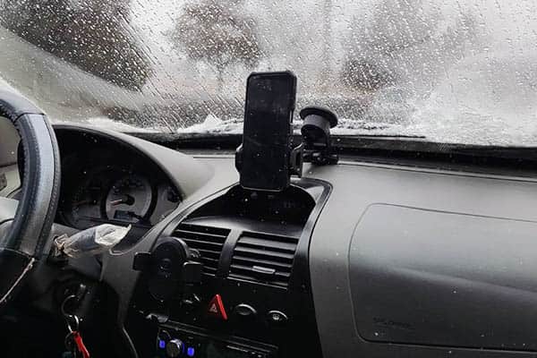 هولدر موبایل داشبوردی گیره ای Suction Cup