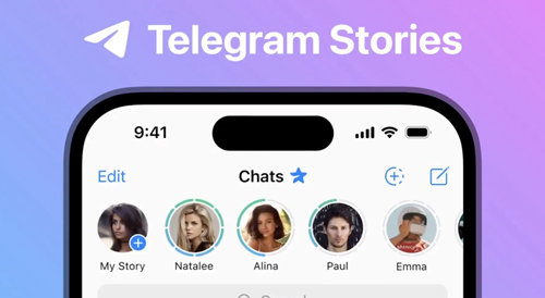 استوری تلگرام 