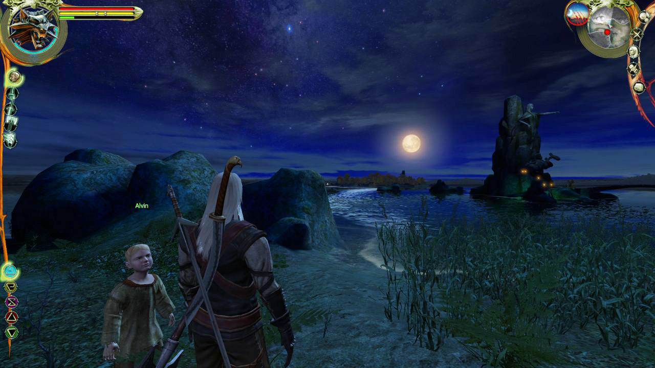 Geralt Alvin Witcher 1 Lakeside