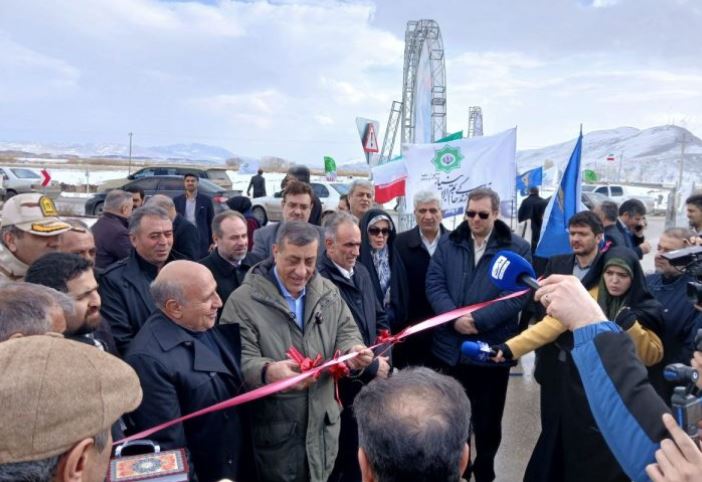 افتتاح پروژه راه‌سازی و توسعه شبکه حمل و نقل جاده ابریشم توسط معاون اجرایی رئیس جمهور